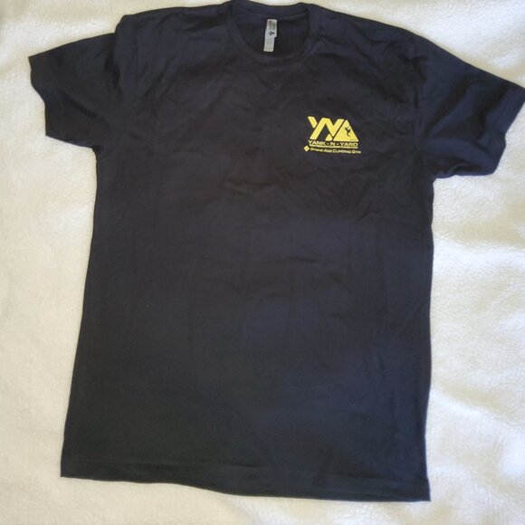 New Wrestler Black Graphic Cotton Large Tee - Picture 5 of 6
